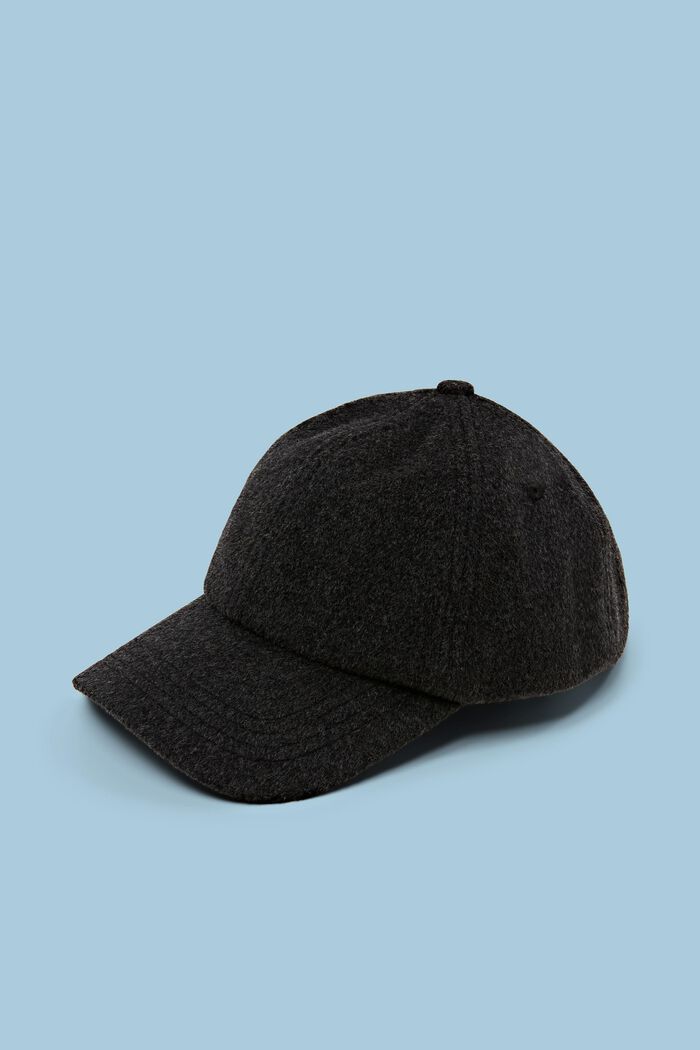 Basecap aus Wollmix mit Kaschmir
