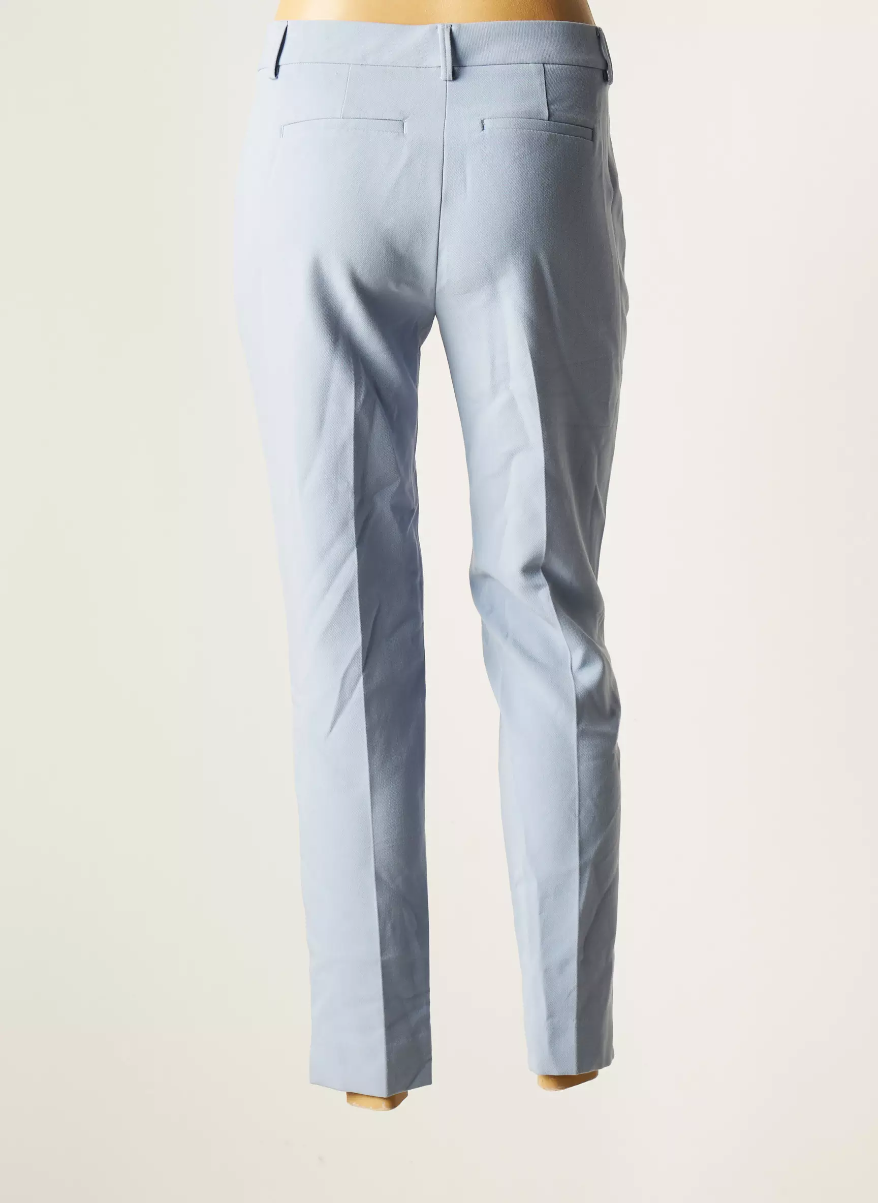 Opus Pantalons Chino Femme couleur bleu