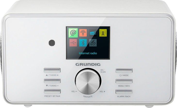 Grundig DTR 5000 X Internet-Radio (Digitalradio (DAB), FM-Tuner, FM-Tuner mit RDS, Internetradio, 14 W)