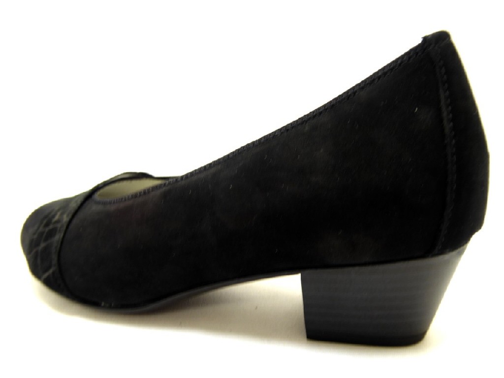 WALDLÄUFER Komfort Pumps schwarz
