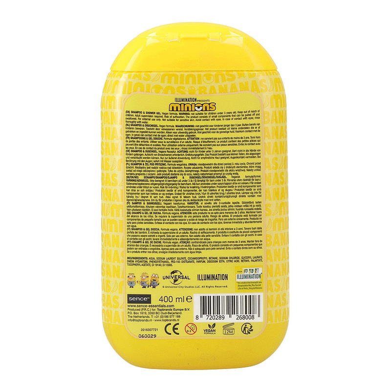 Shampoo & shower gel 400 l Minions