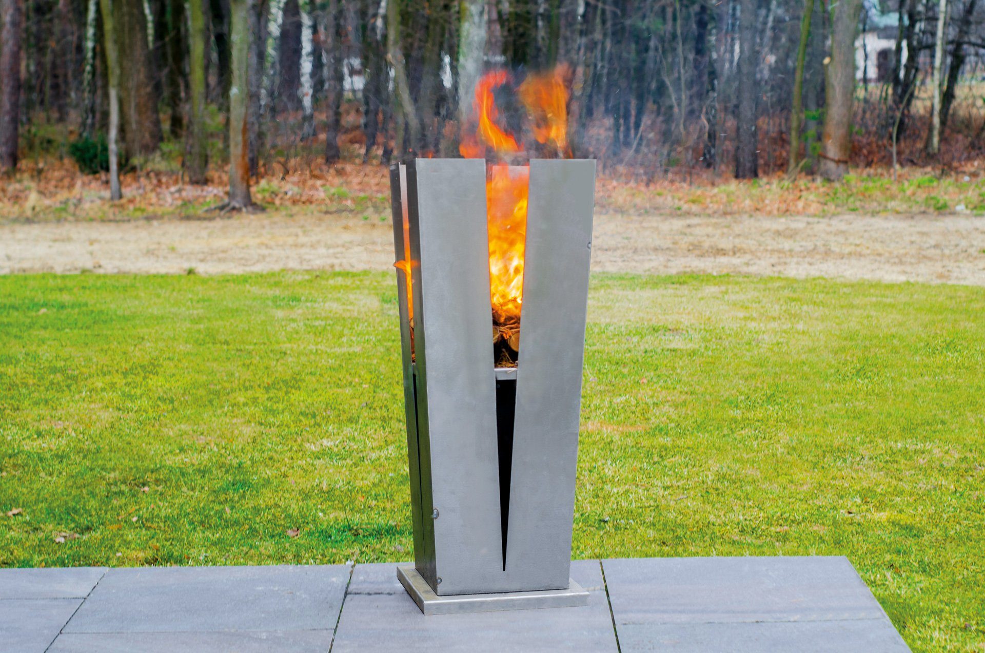 TRIZERATOP Feuerschale Feuerschale Vulcan 100x40cm, Feuerstelle, (Feuerschale, Feurerkorb, Feuerstelle, Feuerschale, Feurerkorb, Feuerstelle)
