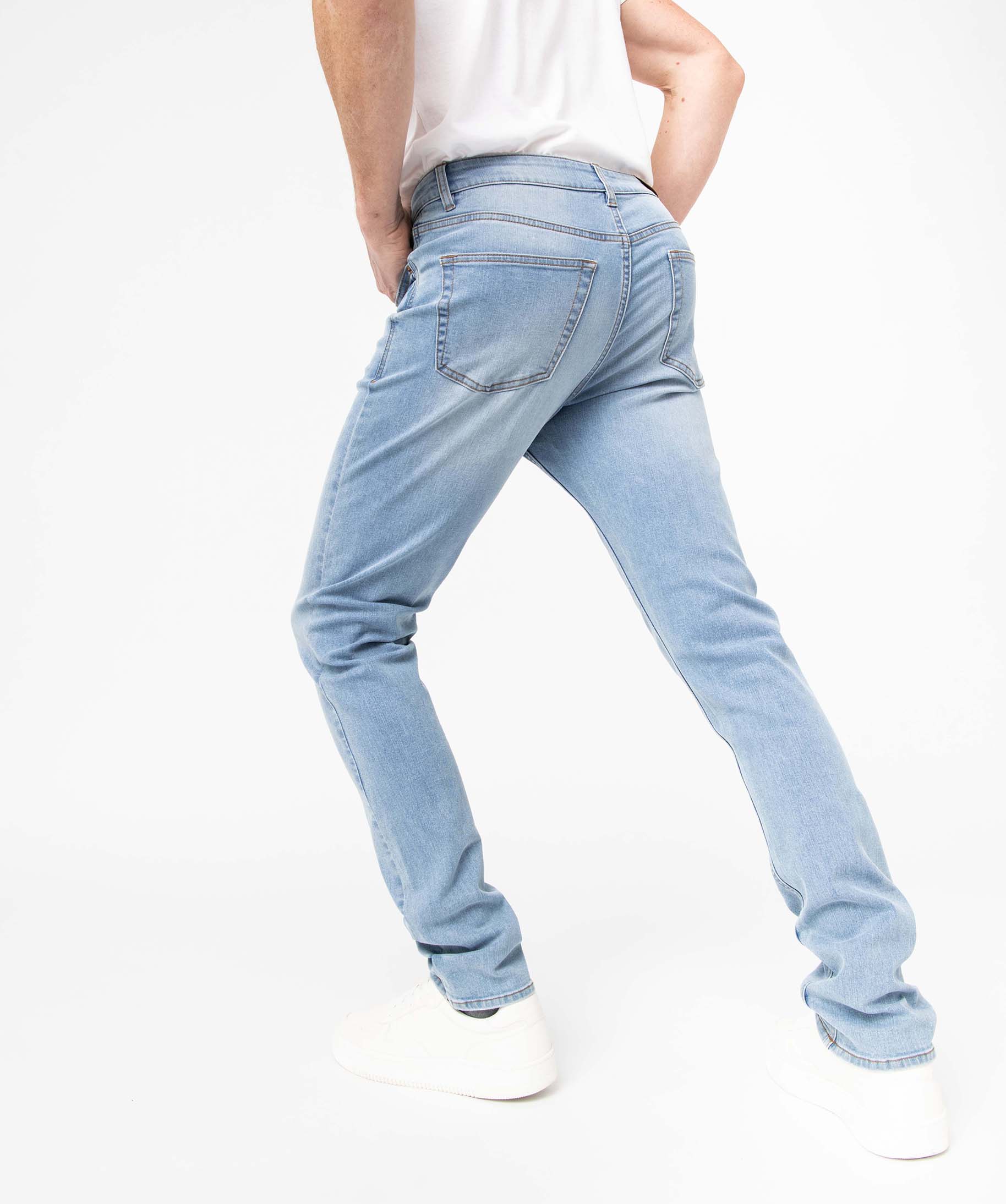 Jean homme écoresponsable coupe slim stone | GEMO