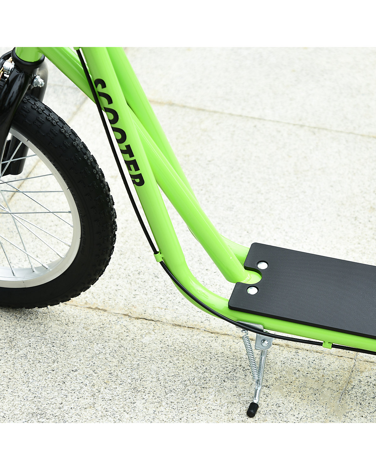Kinderscooter mit Handbremse