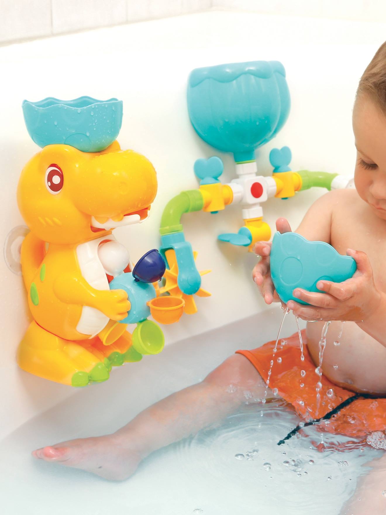 Coffret de bain Dino LUDI multicolore