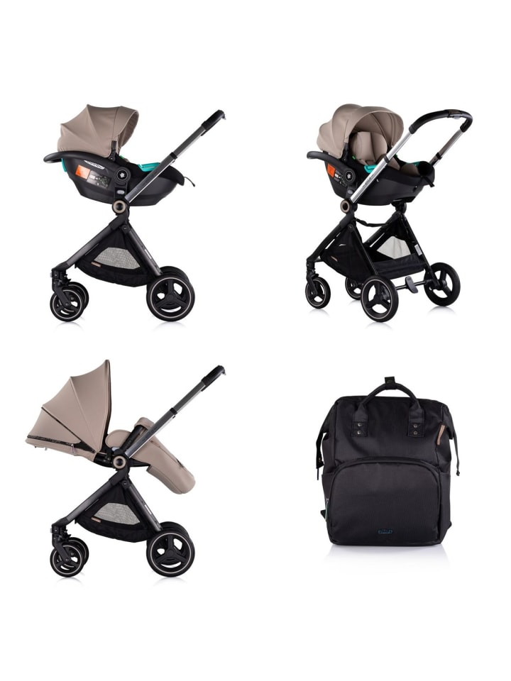 Chipolino Kinderwagen Elite 3 in 1 in braun günstig kaufen onesize