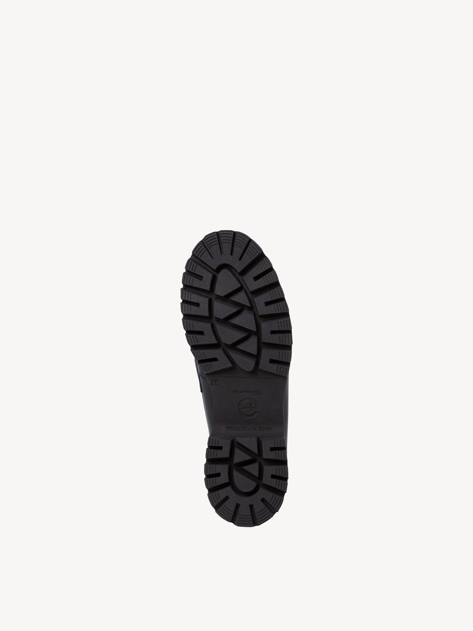 Slipper en cuir - noir