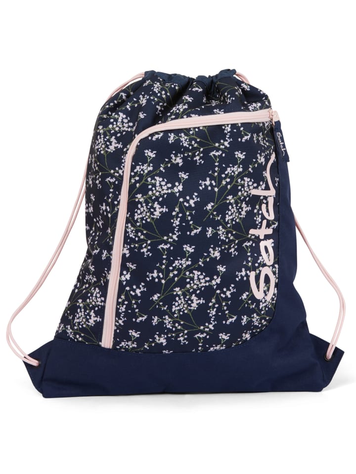 Satch Sportbeutel Bloomy Breeze in blau günstig kaufen onesize