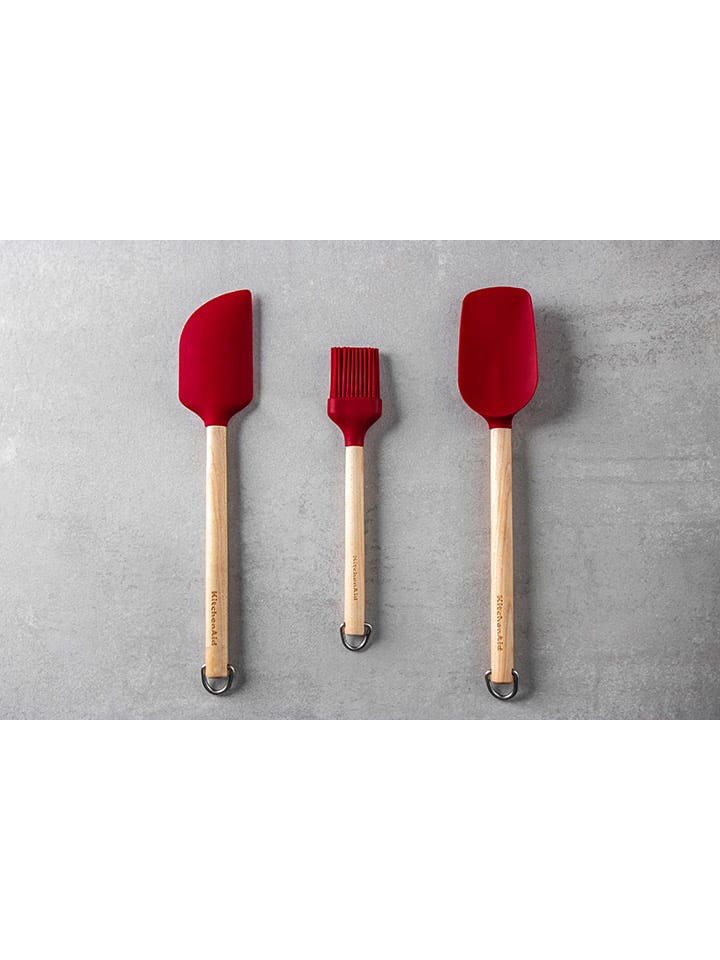 KitchenAid 3tlg. Backset in Hellbraun/ Rot günstig kaufen onesize