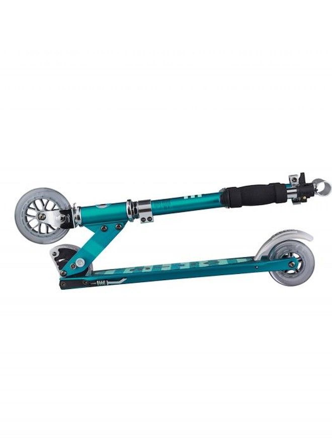 Trottinette 2 roues pliable Enfant – Micro Sprite Bleu Pétrole bleu