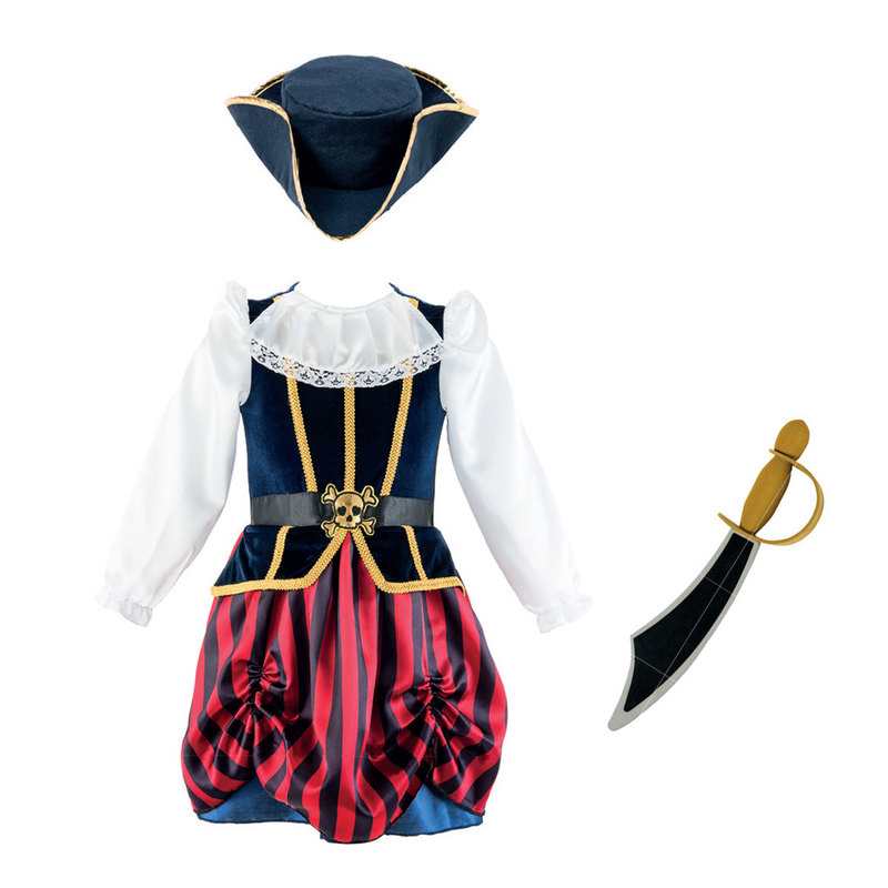 Déguisement pirate fille 6-8 ans Oxybul