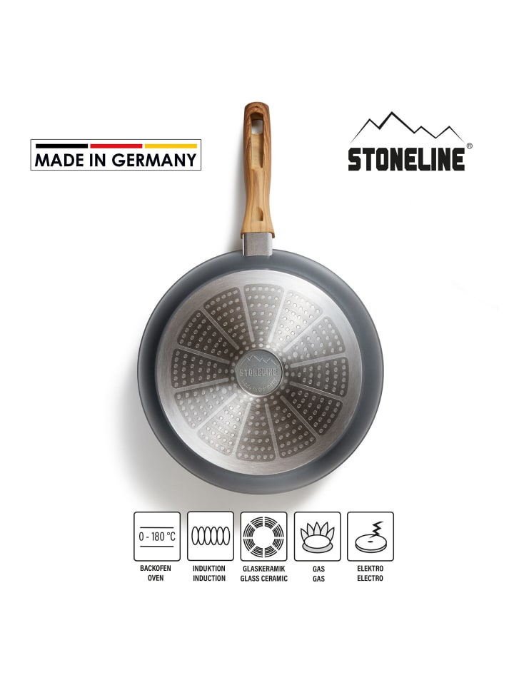 Stoneline Bratpfanne | ohne Deckel in Anthrazit | 28cm günstig kaufen Ø 28 cm