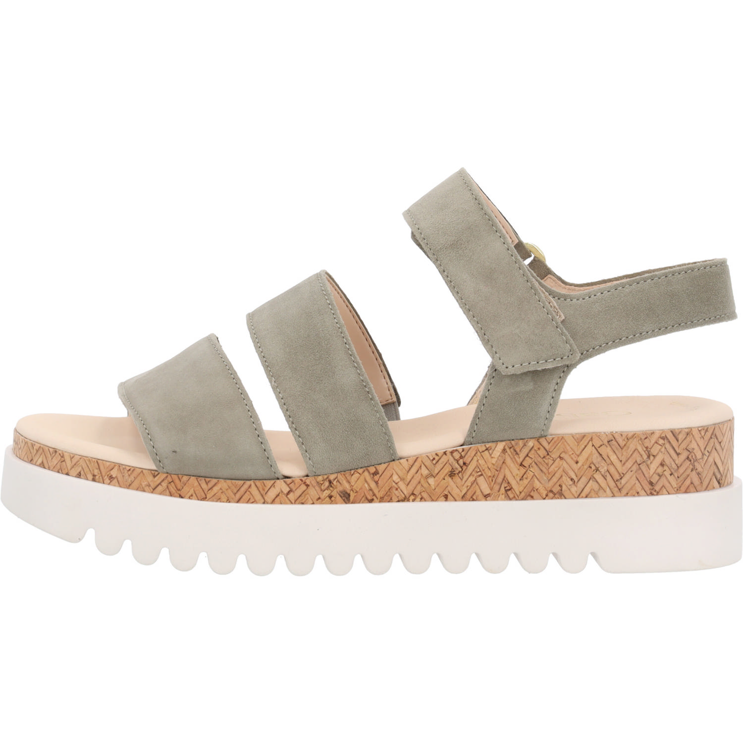 Gabor 84.660, Sandalen, Damen, Grün (Schlif)