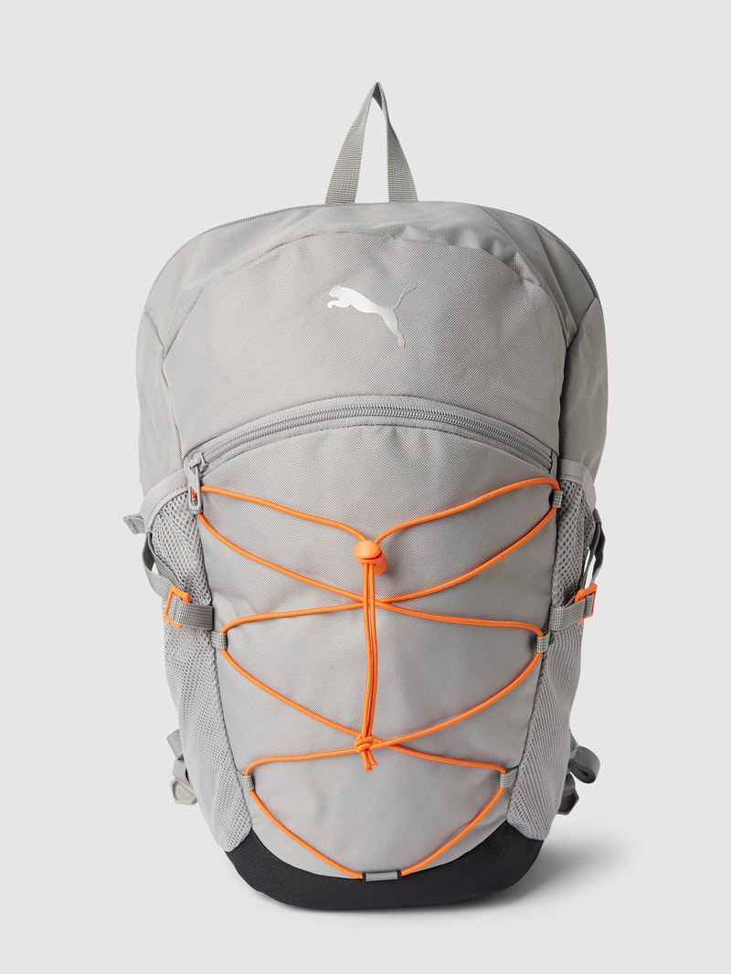 Rucksack mit Label-Detail in graphit