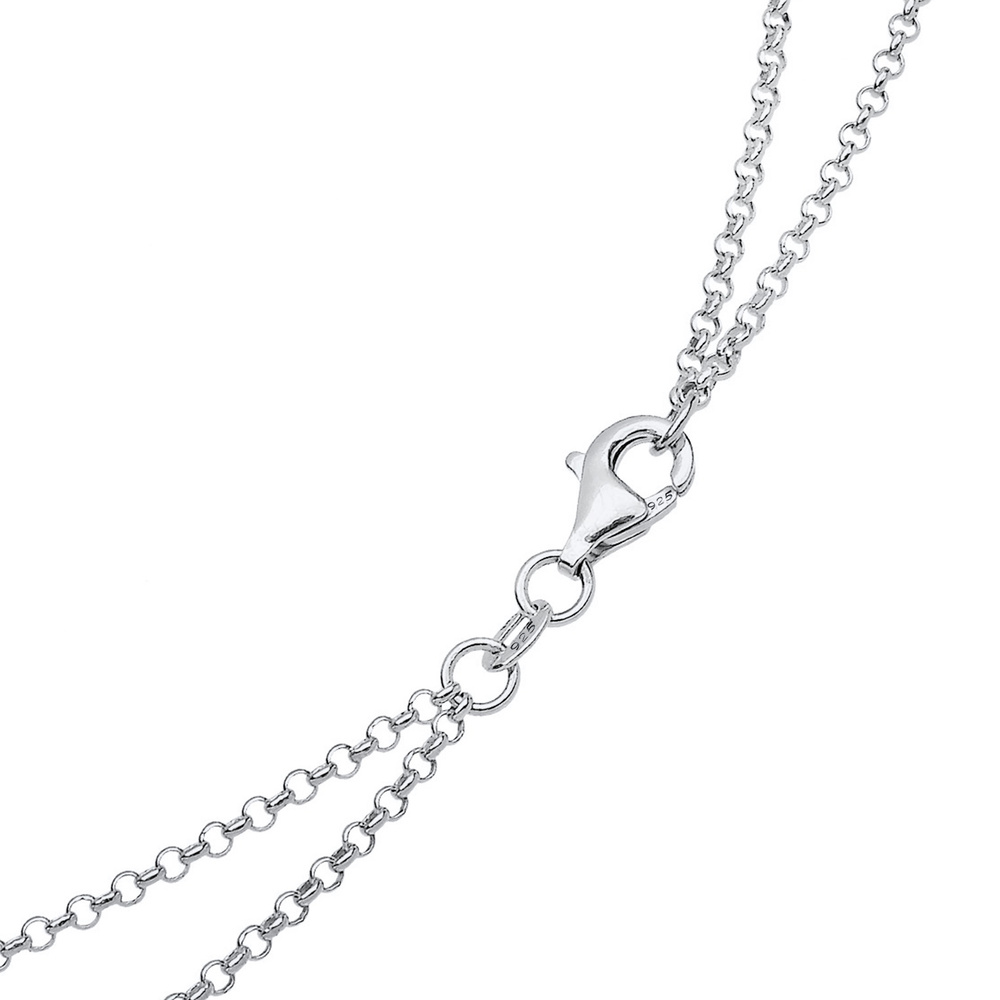 Elli Elli Collier Femme Layer Look Circles en Argent Sterling 925 collier