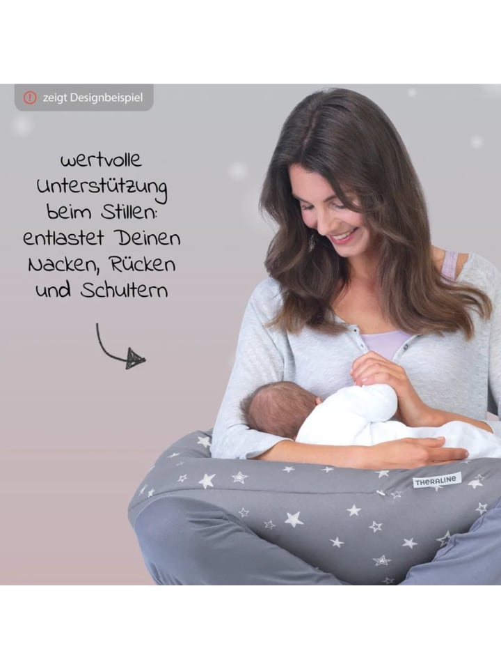 Theraline Stillkissen Das Original in grau,schwarz günstig kaufen onesize