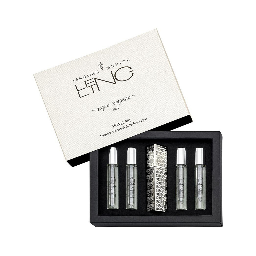 Lengling Munich No 3 Acqua Tempesta Travel Set Kit de senteurs
