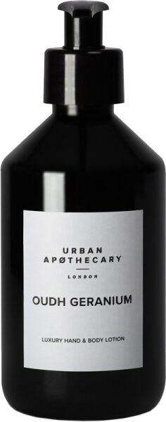 Urban Apothecary Oudh Geranium Luxury Hand & Body Lotion Bodylotion