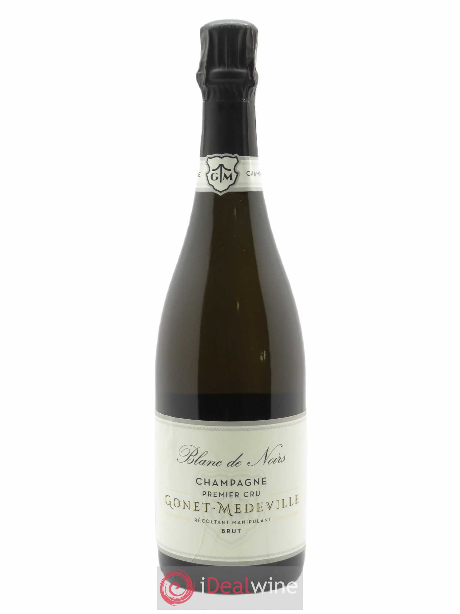 Blanc de Noirs 1er Cru Brut Vignobles Gonet-Medeville   - Lot de 1 Bouteille