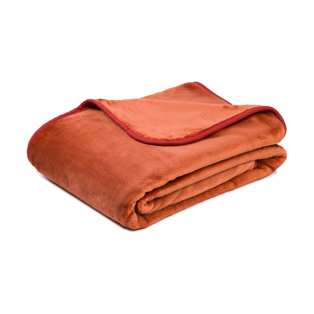 Kuscheldecke Premium zimt