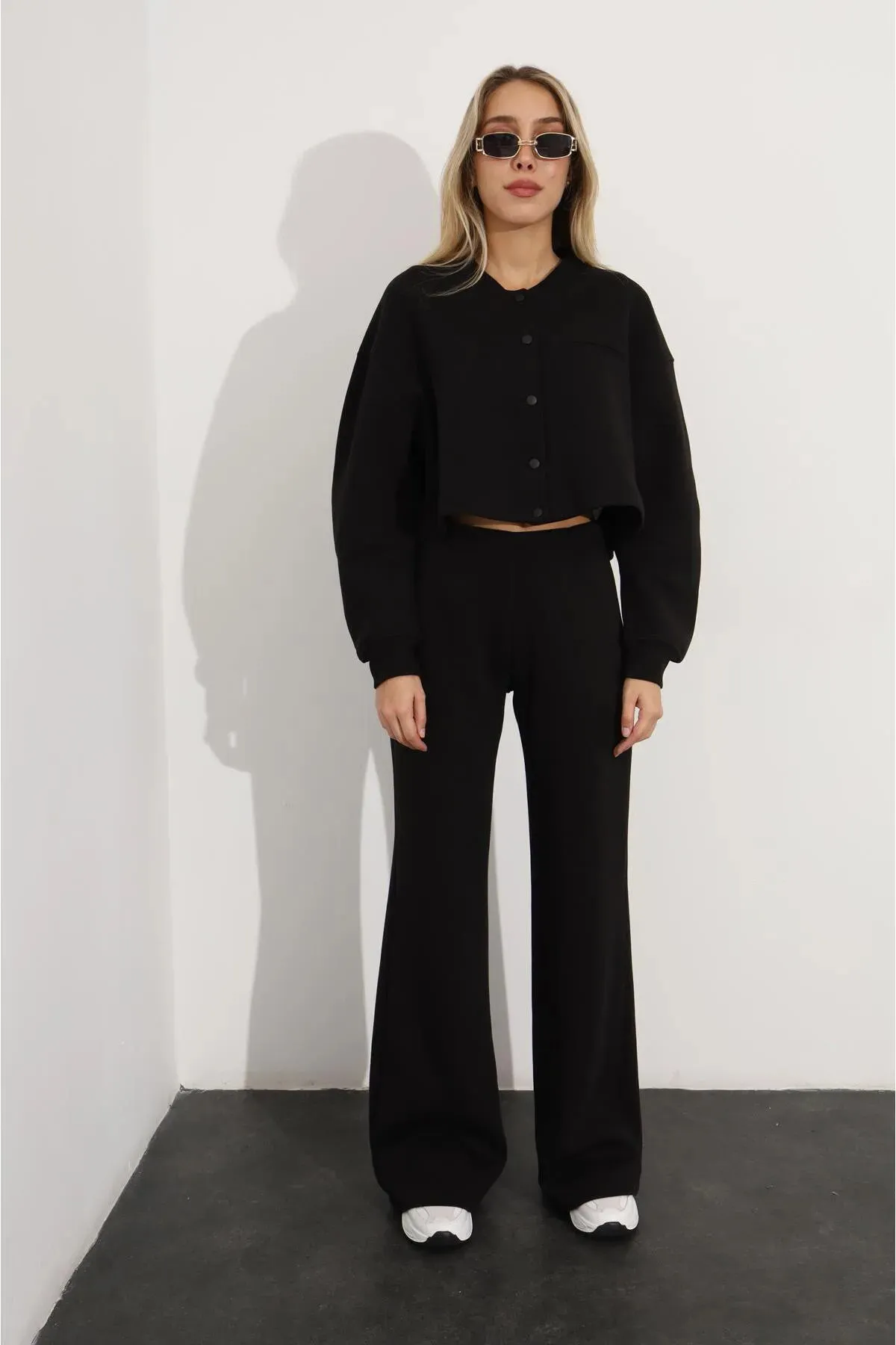 Laluvia  Zweiteiler - Schwarz - Regular Fit