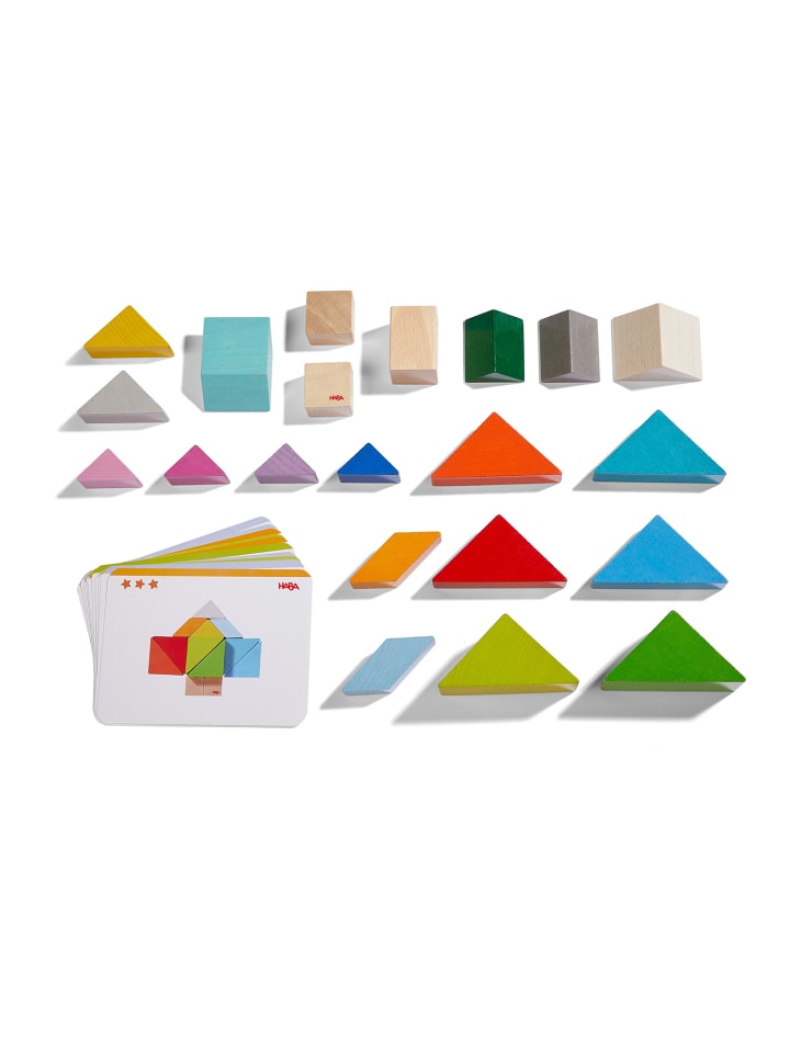Haba Spielbausteine Kreativbausteine Tangram in mehrfarbig günstig kaufen onesize