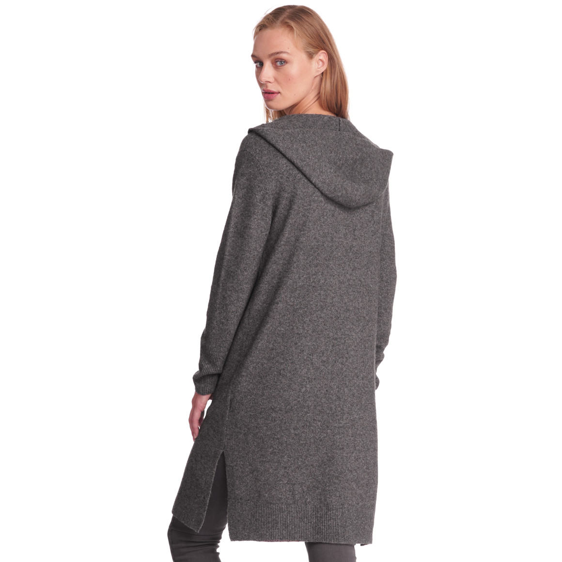 Damen Strickjacke mit Kapuze