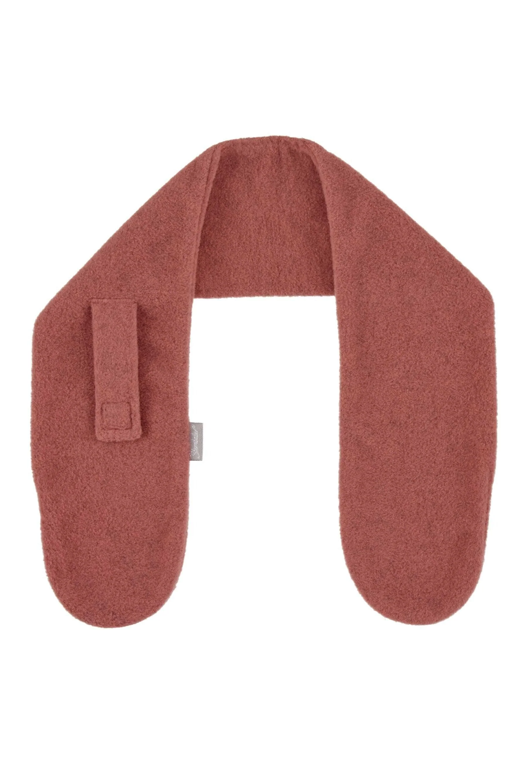 Schal aus Microfleece mit Riegel (Klettverschluss)