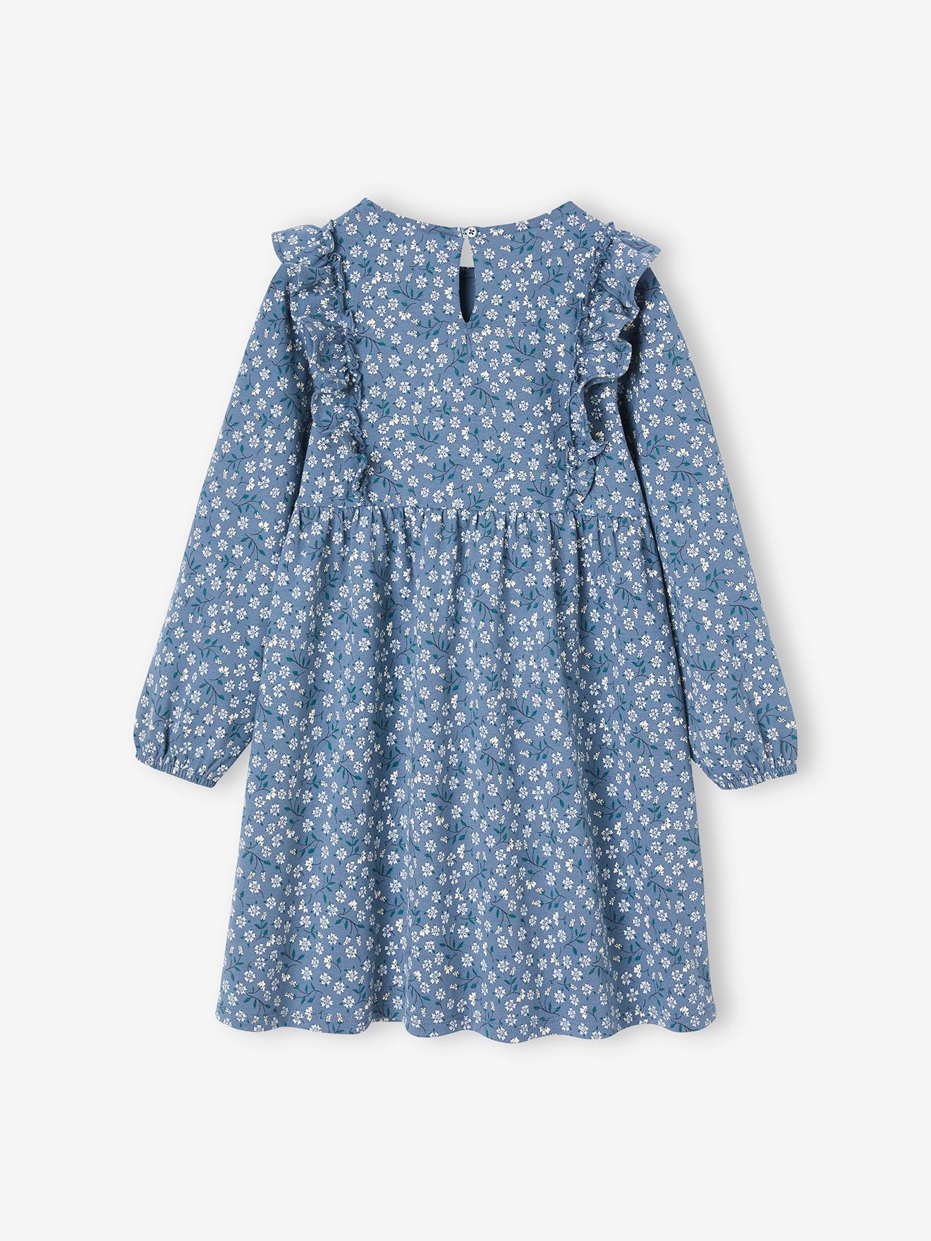 Vertbaudet Mädchen Kleid - graublau
