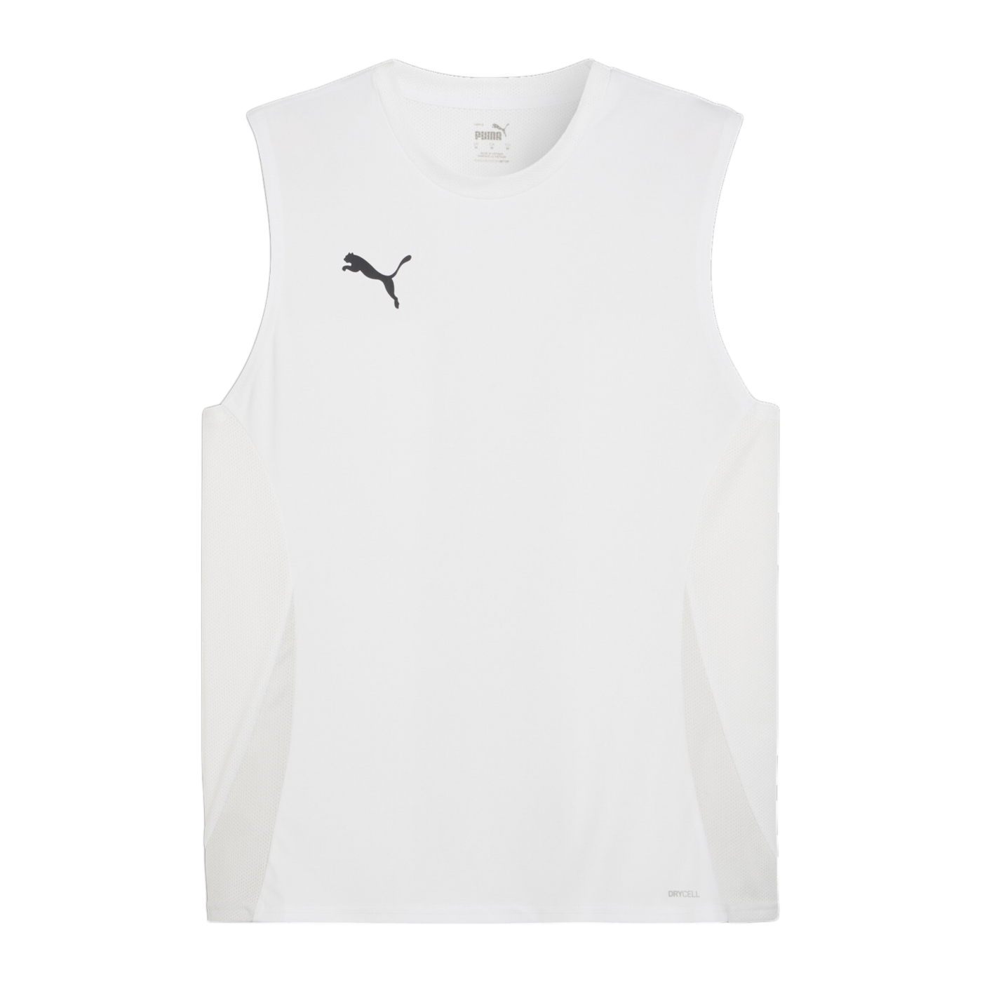 PUMA teamGOAL Tanktop Weiss Schwarz F04