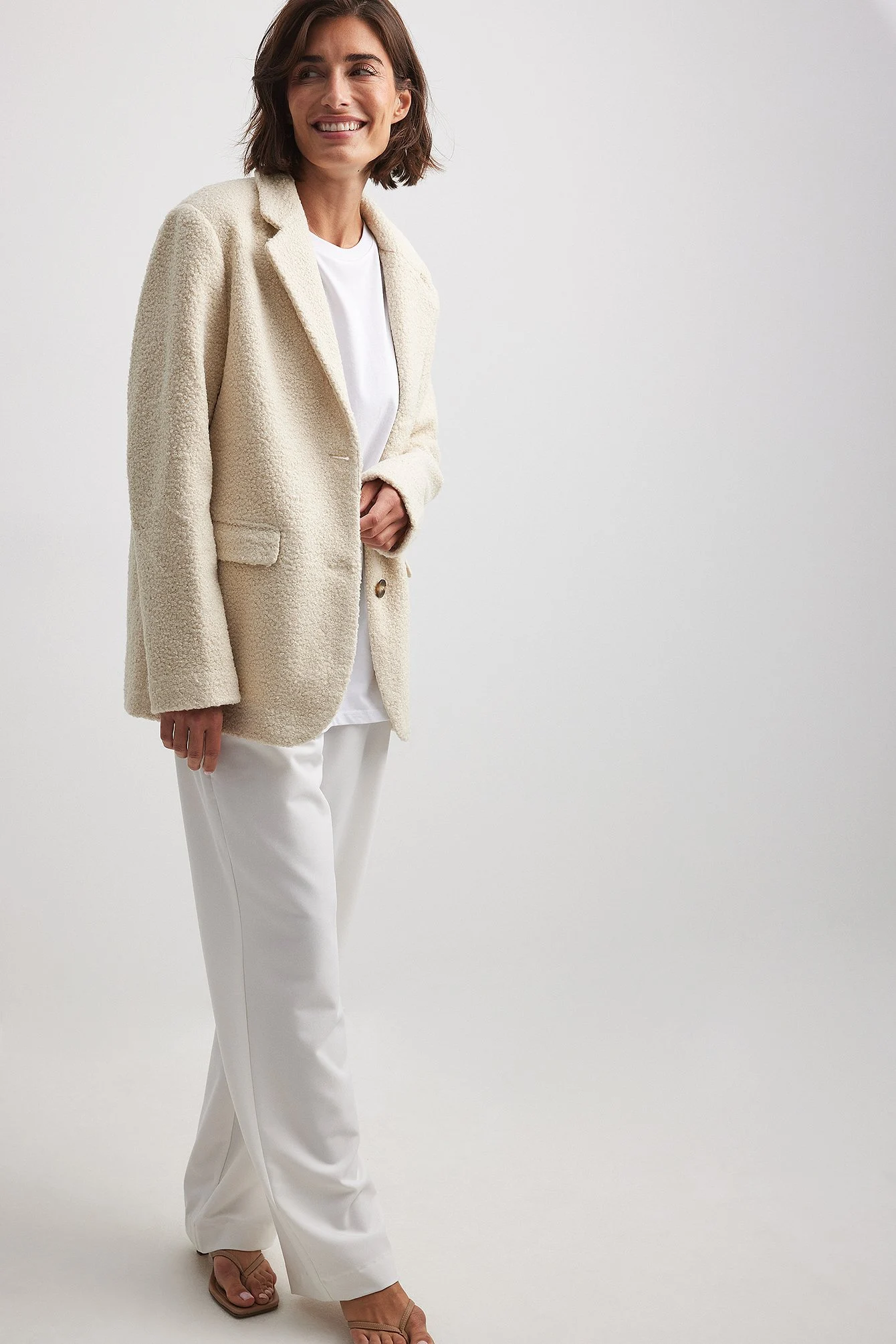Flauschiger Blazer