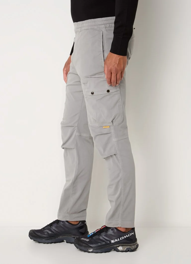 Pantaloni cargo Parajumpers Elroy Affusolati cu curea tip cartofi