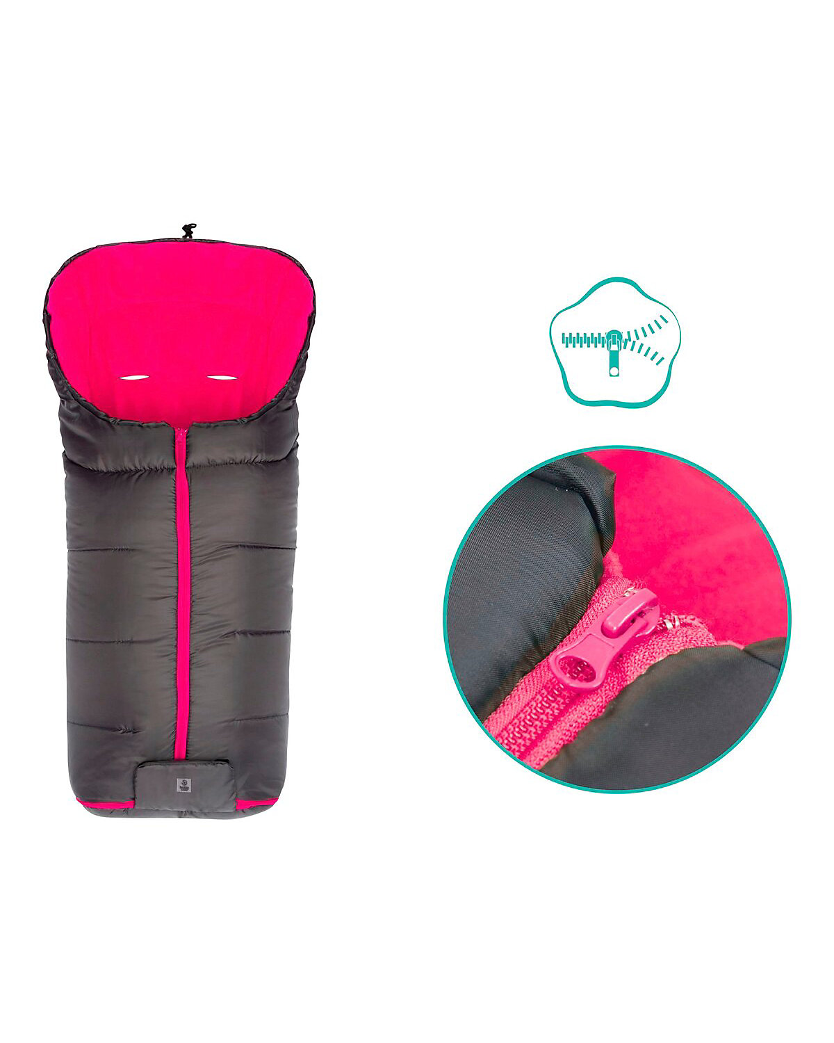 Winter-Fußsack Myre big für Kinderwagen, Buggy