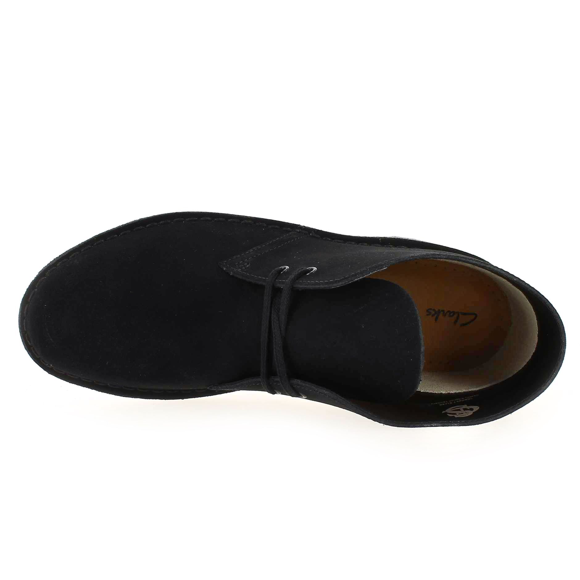 Clarks  DESERT BOOT - Velours Noir