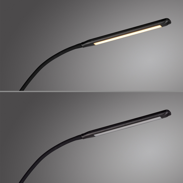 LED-Stehleuchte ELLY, schwarz