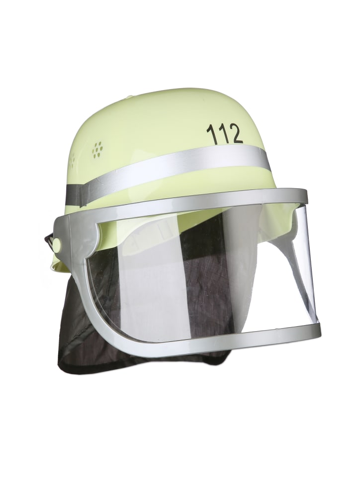 relaxdays 6x Feuerwehrhelm in Gelb günstig kaufen onesize