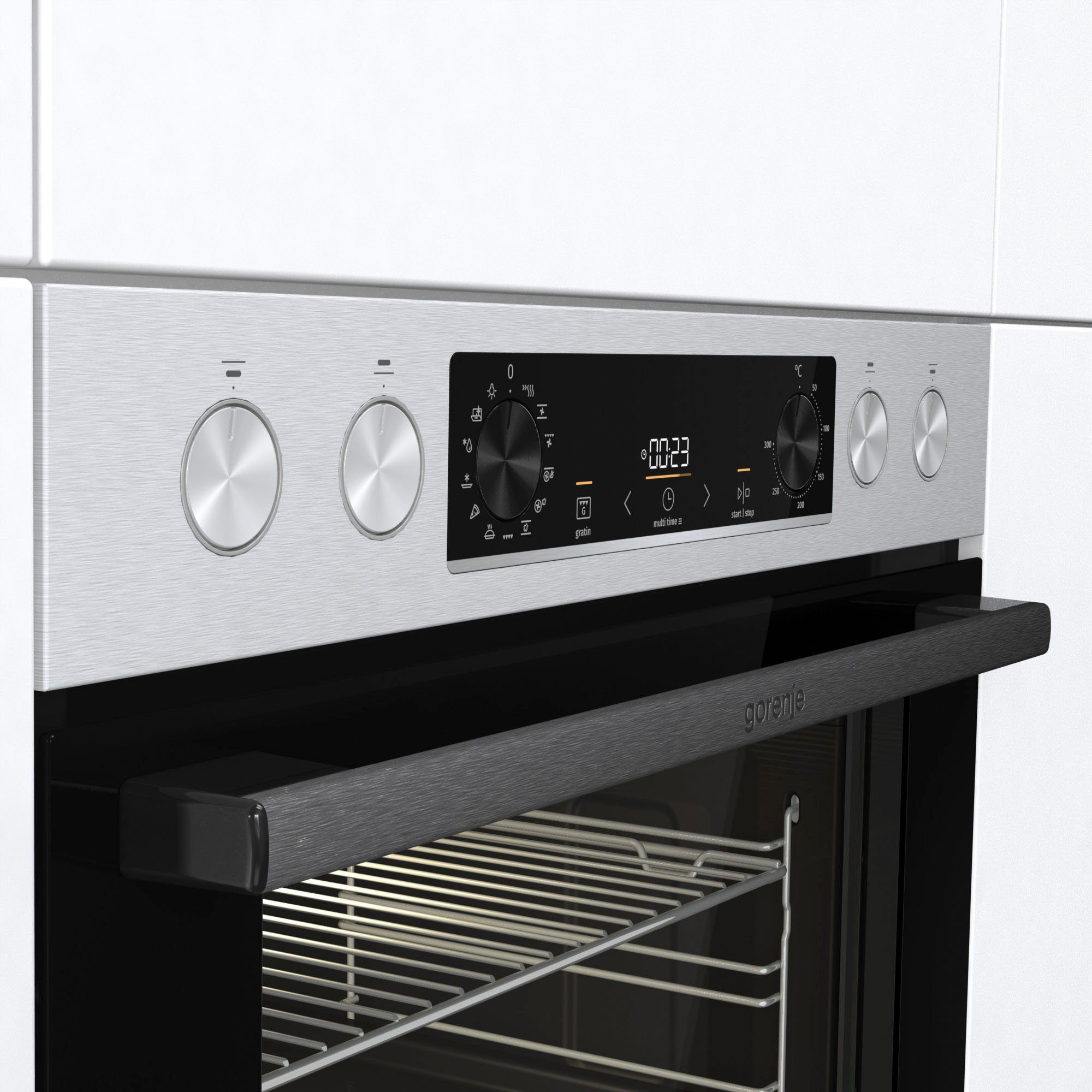 GORENJE Induktions Herd-Set Pacific Induktion 2021, mit 1-fach-Teleskopauszug, ecoClean Plus