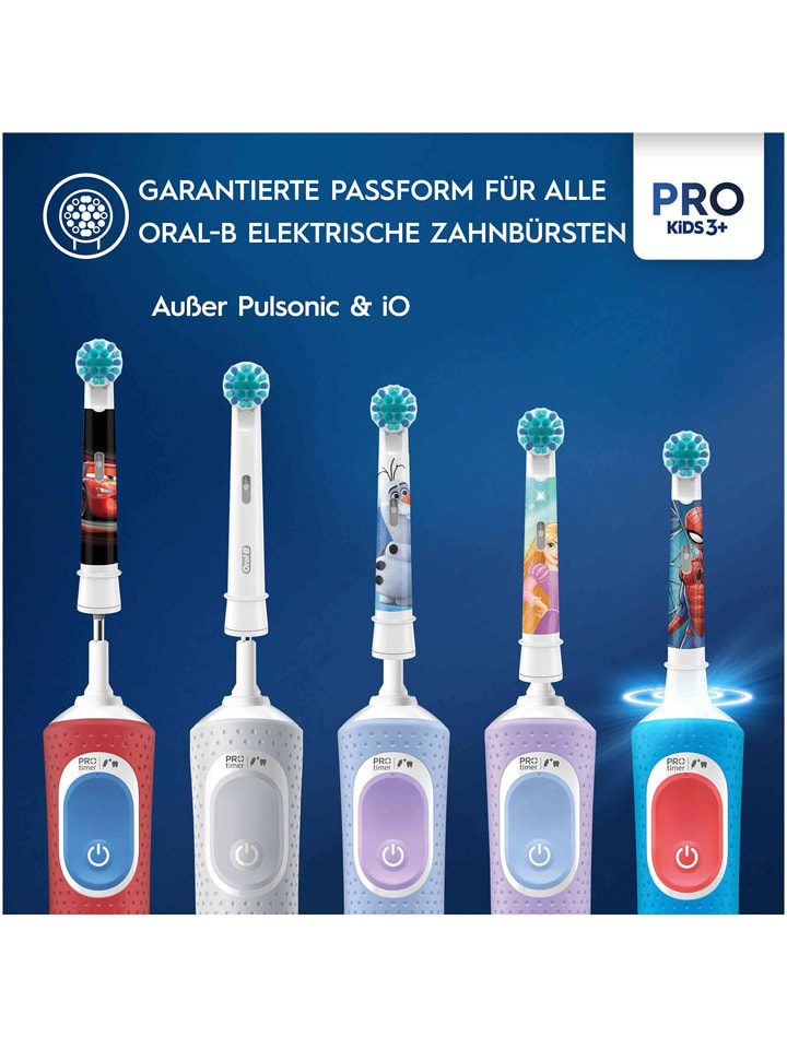 Oral-B 4er-Set: Ersatz-Bürstenköpfe 
