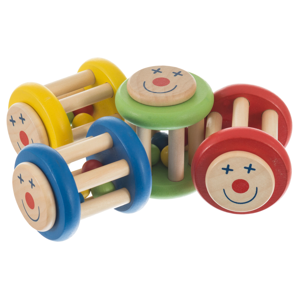 Display Rasselrolle 4er Sortierung