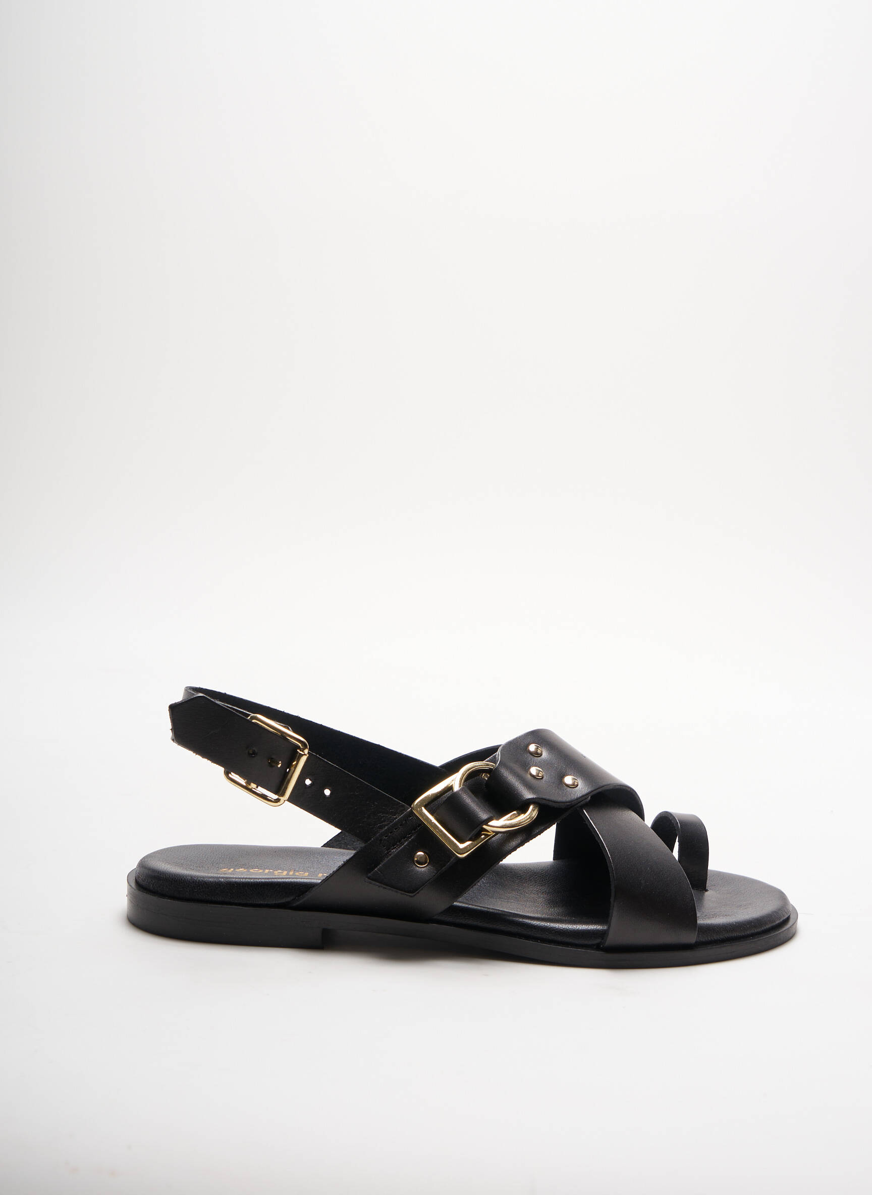 Georgia Rose Sandales Nu Pieds Femme couleur noir