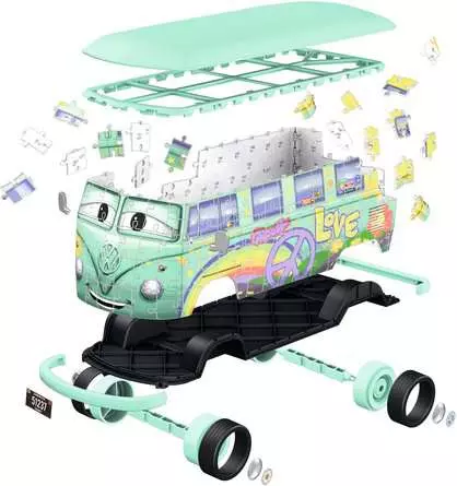3D Puzzle Volkswagen T1 Cars Fillmore