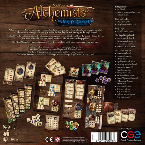 Alchemists: The King`s Golem (Exp.) (engl.)