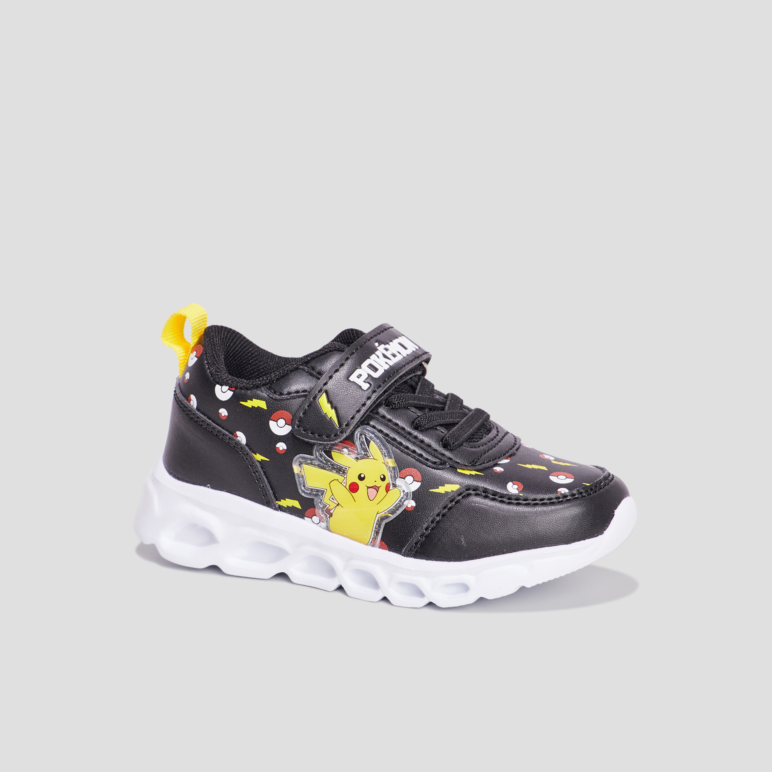 Baskets running Pokémon Pikachu noir garçon | La Halle