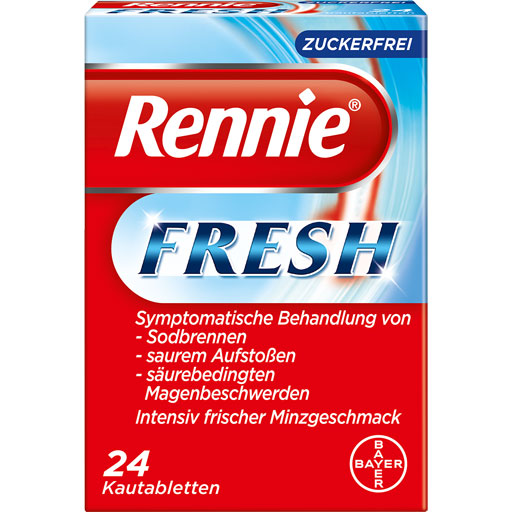RENNIE FRESH Kautabletten  24 St  Kautabletten