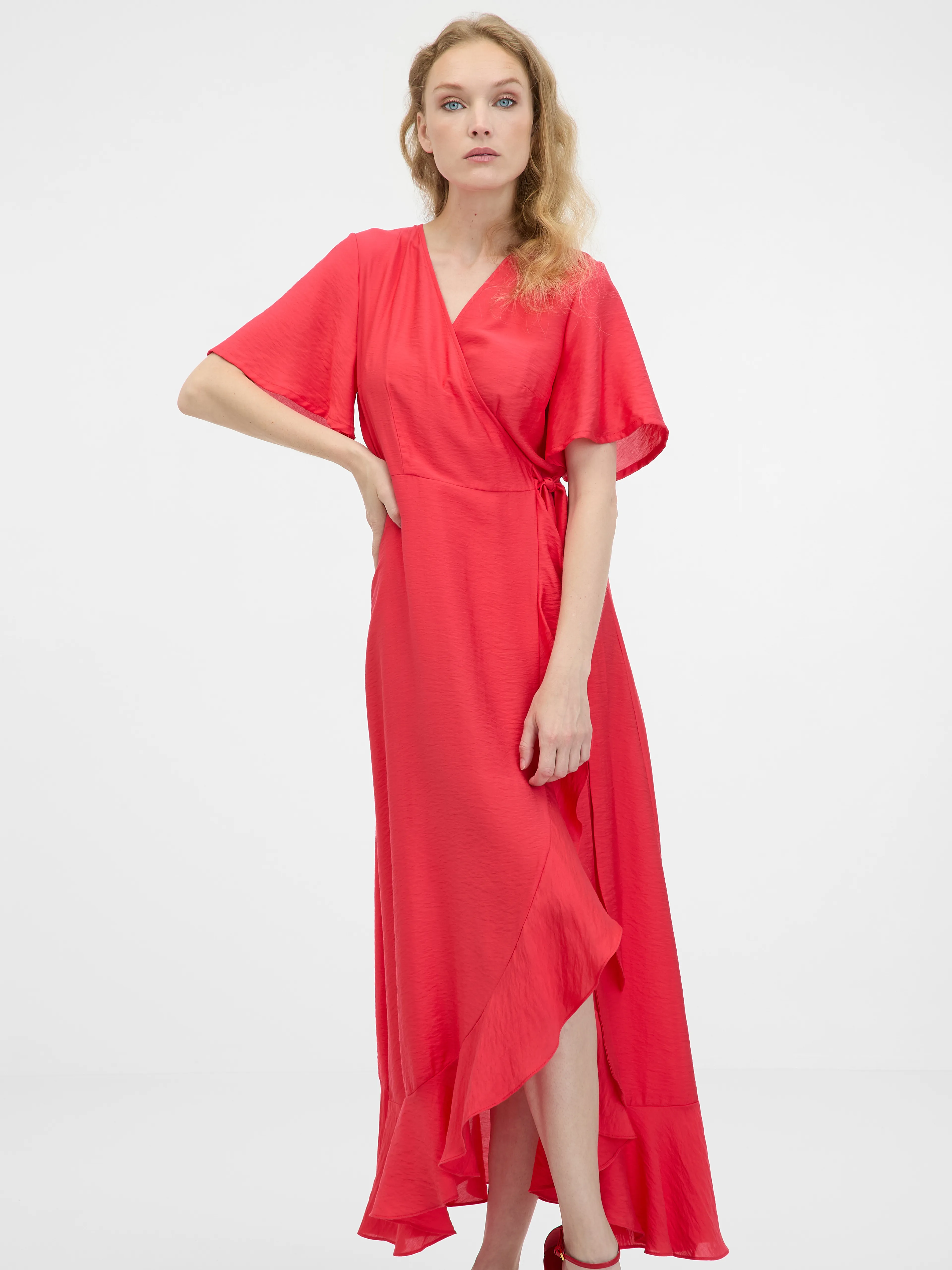 Rotes Damen Maxikleid ORSAY