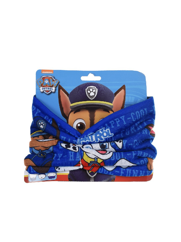 Paw Patrol Schal Loop Great Job Chase und Marshall in Blau günstig kaufen onesize