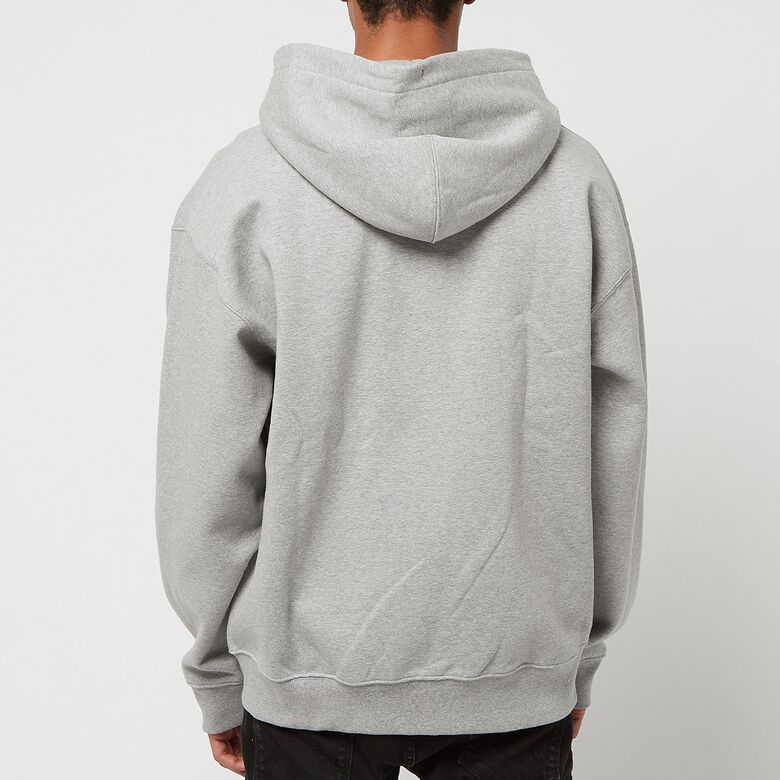 NIKE Solo Swoosh HW Full-Zip Hoodie dk grey heather/white