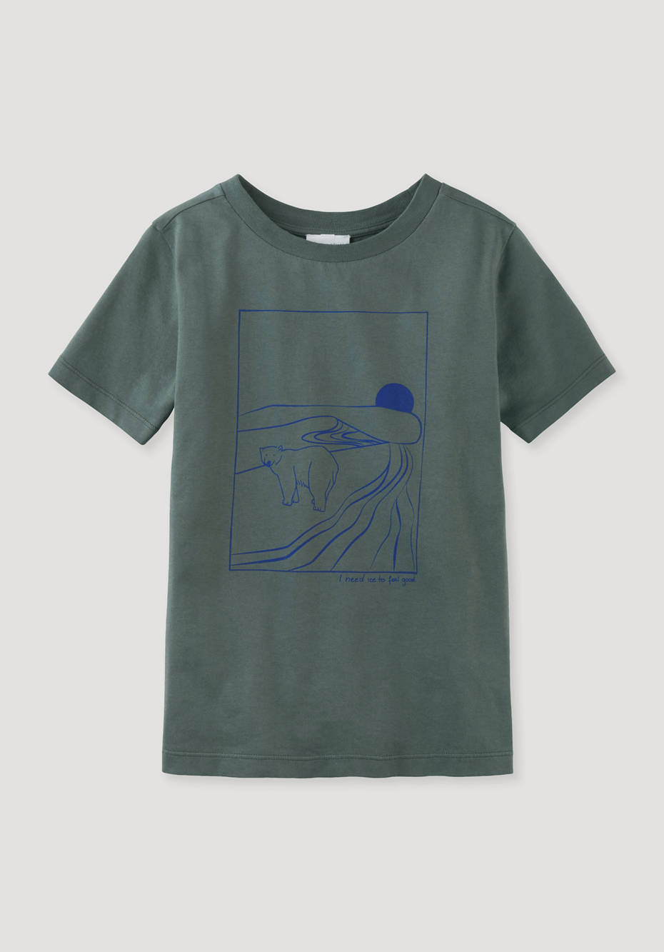 Print-Shirt aus reiner Bio-Baumwolle