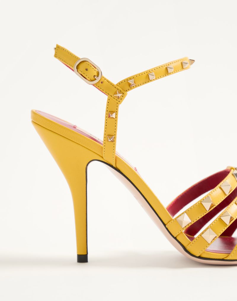 Rockstud Kidskin Sandal 100mm