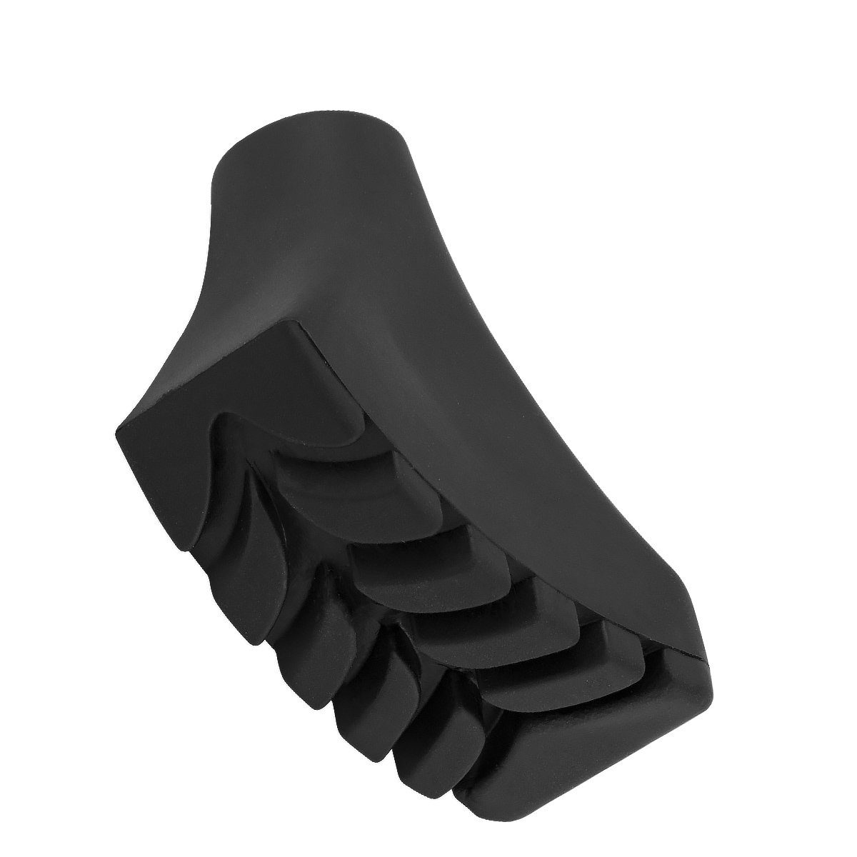 MidGard Nordic-Walking-Stöcke Ersatzpads Gummipuffer Gummifüße für Asphalt und Stein (2 St)